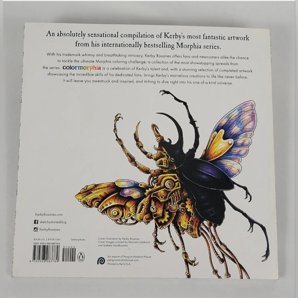 Colormorphia: Celebrating Kerby Rosanes's Coloring Challenges - Picture 2 of 4